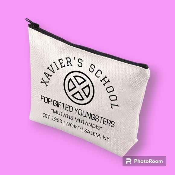 X-Men Xavier's School for Gifted Youngsters Makeup Travel Bag - Picture 1 of 7